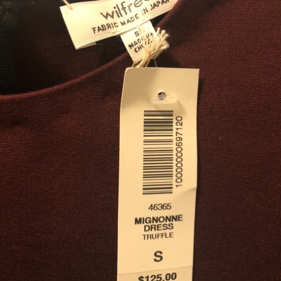 Wilfred - Mignonne Mini Dress - size small - truffle color - Picture 3 of 3